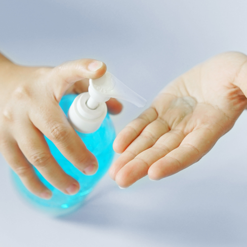 Kézfertőtlenítés