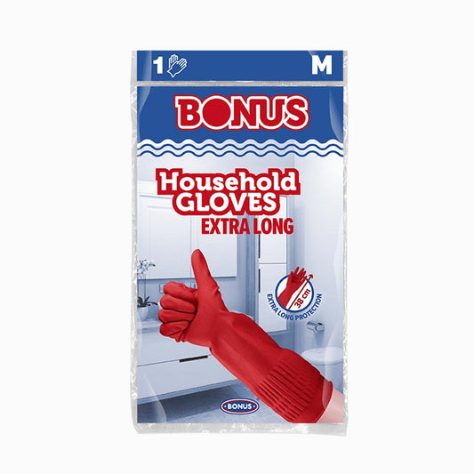 Bonus EXTRA hosszú, vastag gumikesztyű