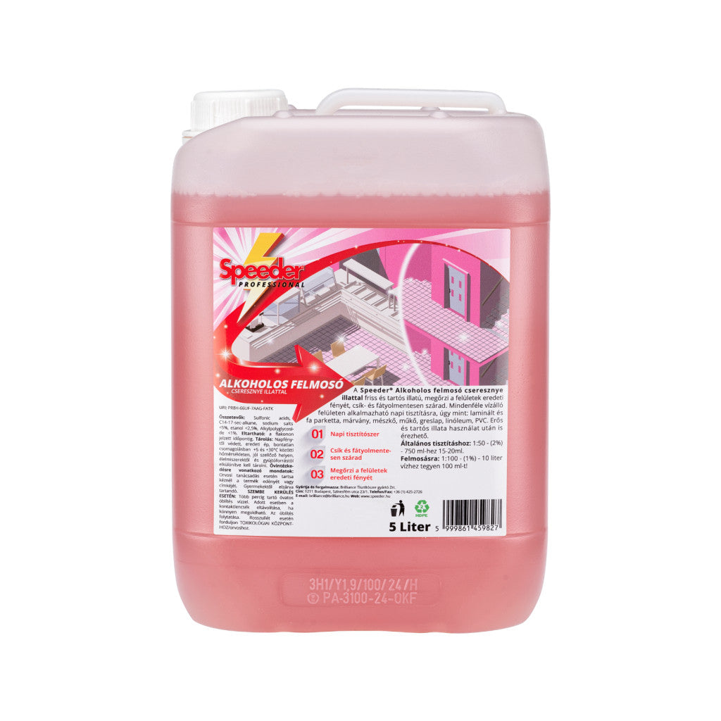 Speeder® Alkoholos Felmosó cseresznye illattal 5 liter