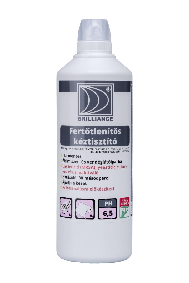 Brilliance® Fertőtlenítős kéztisztító 1 liter - Aracid