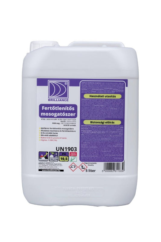 Brilliance® Fertőtlenítős mosogatószer 5 liter - Aracid