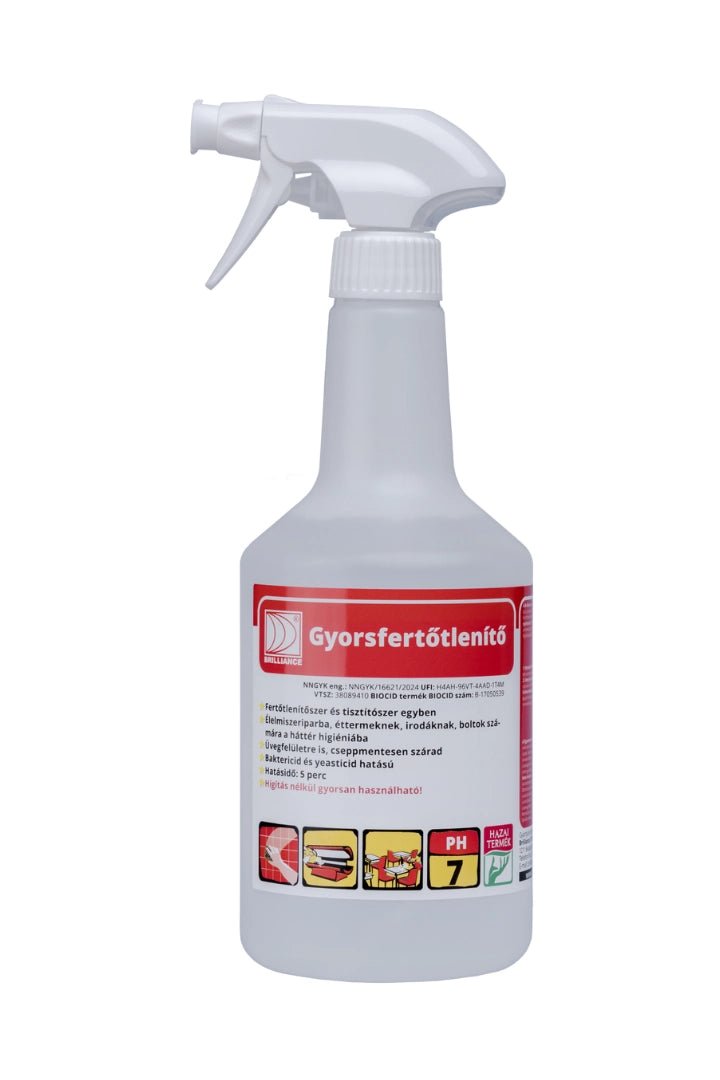 Brilliance® Gyorsfertőtlenítő 0,75 liter - Aracid