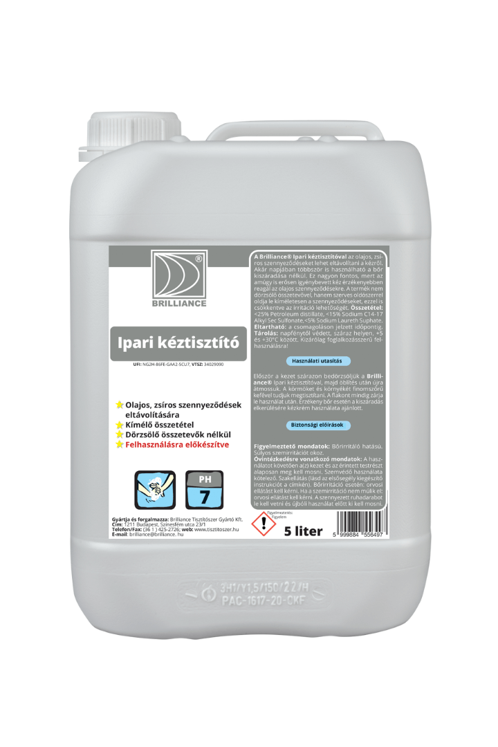 Brilliance® Ipari kéztisztító 5 liter - Aracid