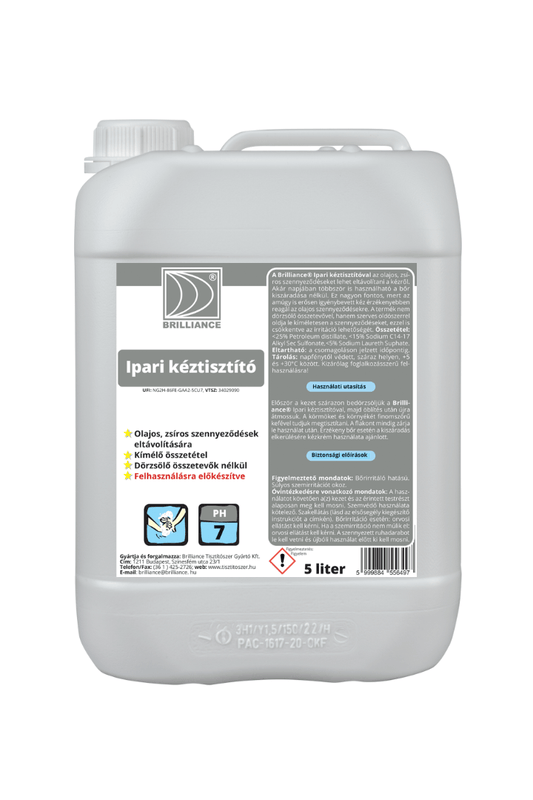 Brilliance® Ipari kéztisztító 5 liter - Aracid
