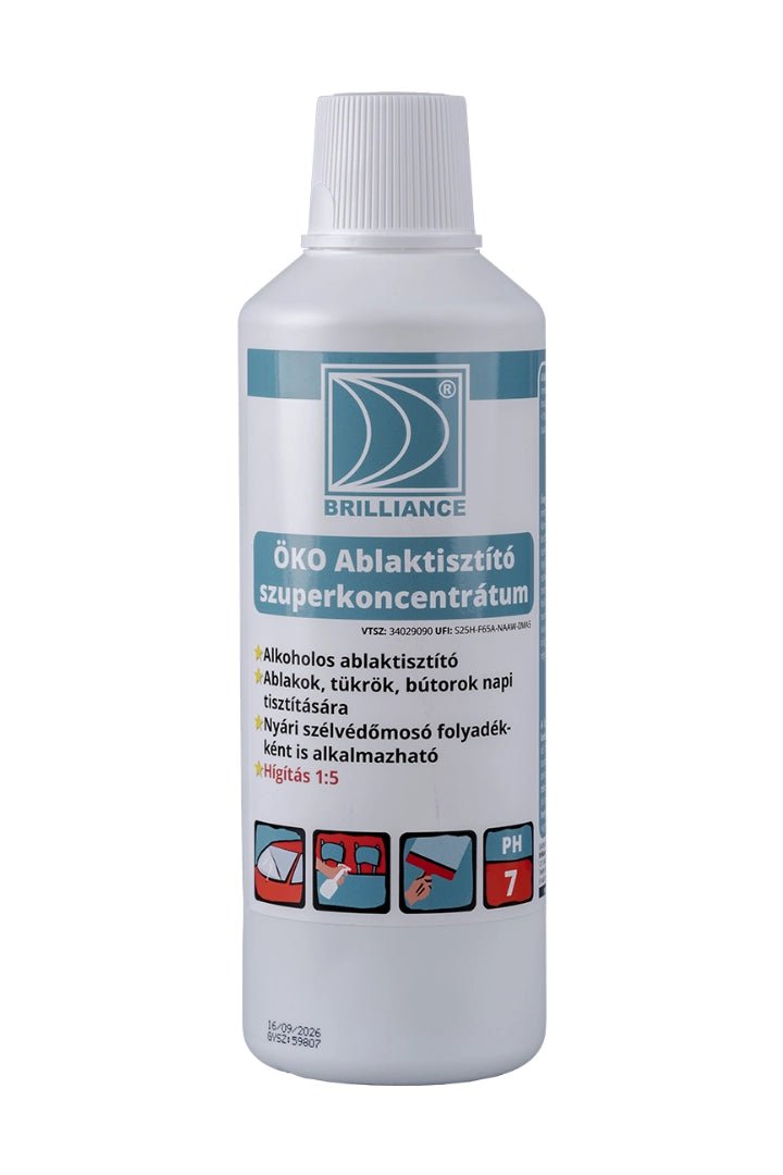 Brilliance® ÖKO Ablaktisztító szuperkoncentrátum 1 liter - Aracid